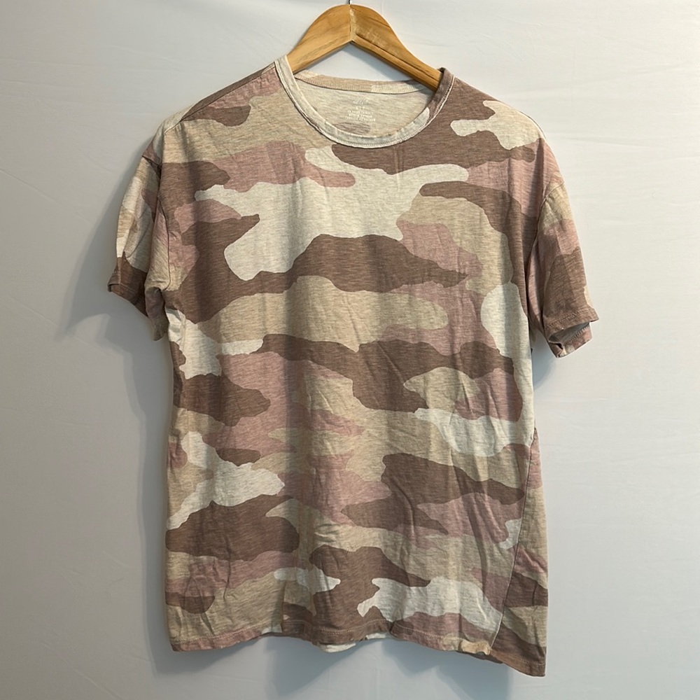 Aerie Pink Camo Oversized Tee